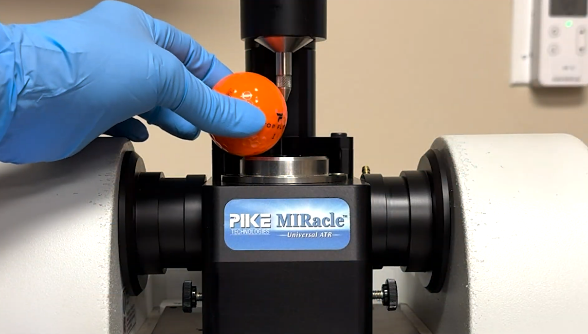 클램프–크리스탈 간 간격 확보가 필요한 ATR 실제 사례(A real-life ATR example requiring additional clamp-crystal distance)